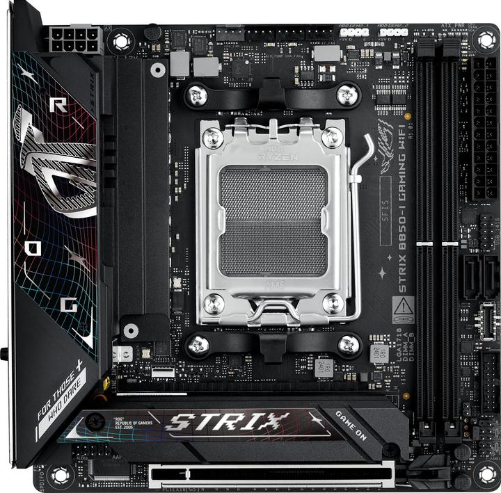 Produktbild ASUS ROG STRIX B850-I GAMING WIFI (AM5, AMD B850, Mini-ITX)