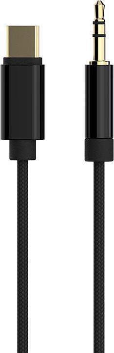 Produktbild Cablexpert USB type-C to Stereo 3.5 mm AUX Cable, 1.5 m, Black (1.50 m, USB)