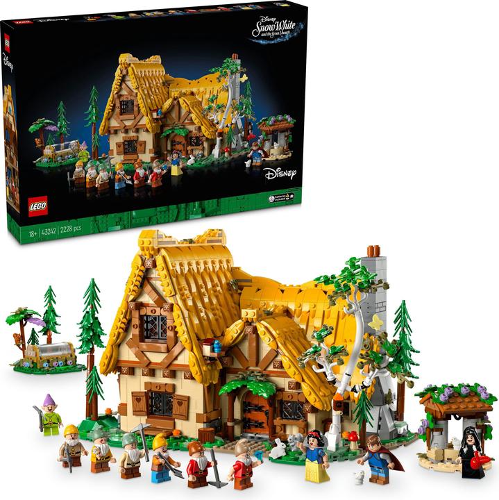 Immagine prodotto LEGO La capanna di Biancaneve e i sette nani (43242, LEGO Disney)