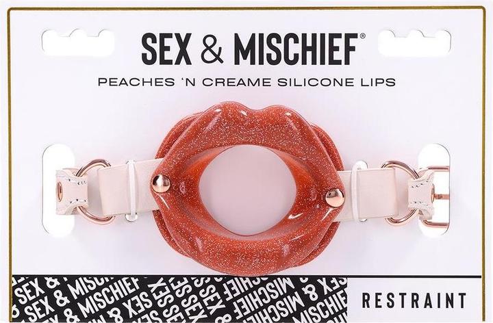 Actual product image Sportsheets peaches 'n creame silicone lips