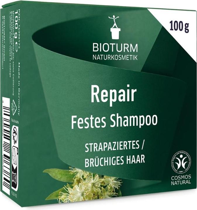 Actual product image Bioturm Solid Shampoo Strapaz. Hair (Solid shampoo)
