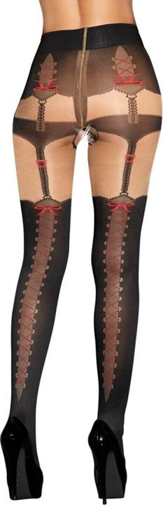 Actual product image Cottelli Collection Suspender pantyhose (5)