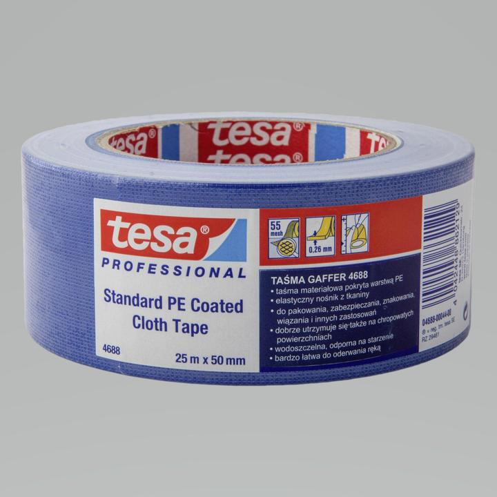 Produktbild tesa PE-Rep.-Band 25m:50mm blau (50 mm)