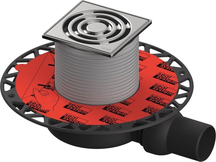 Actual product image TECE Tecedrainpoint S Drain Set112 Supe Flat (100 mm)