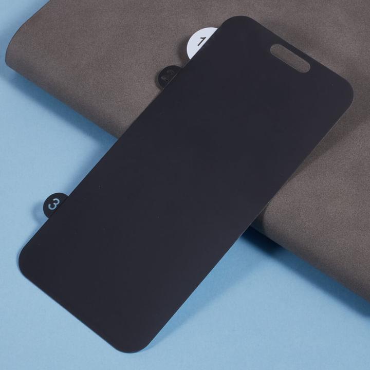 Actual product image Cover-Discount iPhone 16 Plus - PET Privacy Anti-Spy screen protector (1 Piece, Apple iPhone 16 Plus)