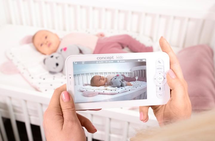 Actual product image Concept Mobile nanny KIDO KD4010 (Video & Audio, 300 m)