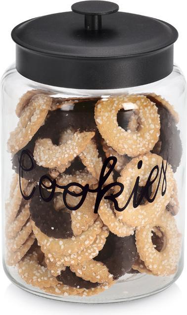 Actual product image Zeller Present Vorratsglas Cookies mit Metalldeckel 4200 ml ø 17.3x26.4 cm (4.20 l)