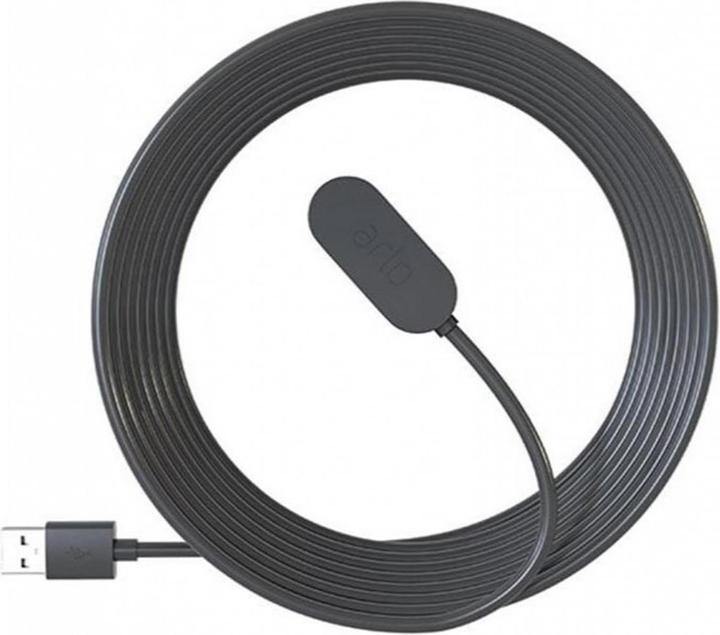 Arlo Ultra & Pro 3 8 ft. Indoor Magnetic Charging Cable, black (Cable)
