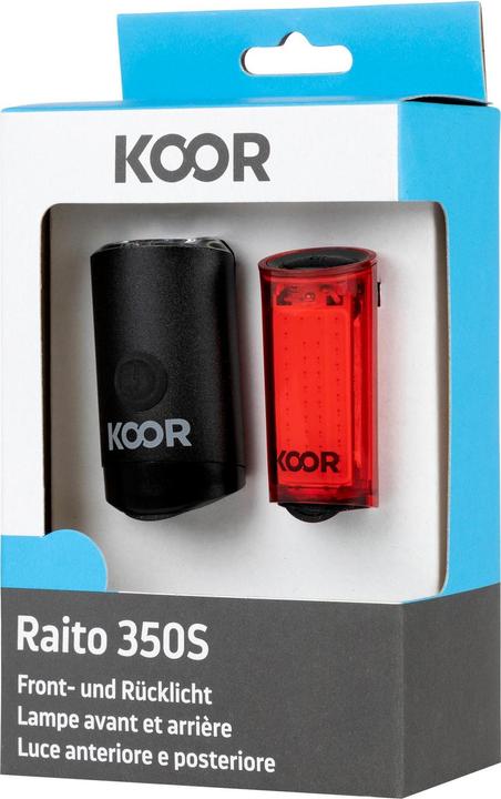 Immagine prodotto Koor Lampada da bicicletta Raito 350S (300 lm, 50 lm)
