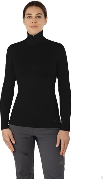 Image du produit Normani Damen Merino Langarm mit 1/4 Zipper „Launceston“ - 9669 (XS)
