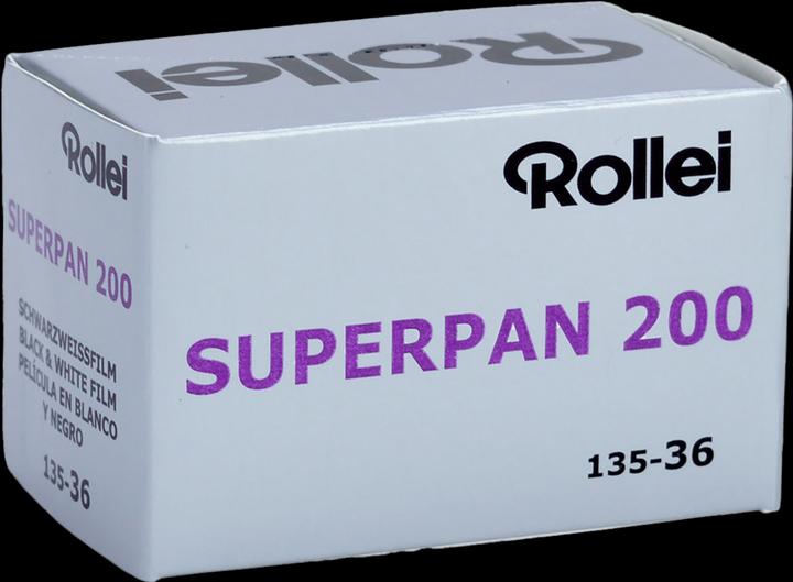 Actual product image Rollei Superpan black and white negative film | 35 mm | 36 exposures | ISO 200