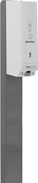 Immagine prodotto kaiserkraft Colonna con dispenser di disinfettante NON TOUCH, per click-in-bottle da 0,5 l