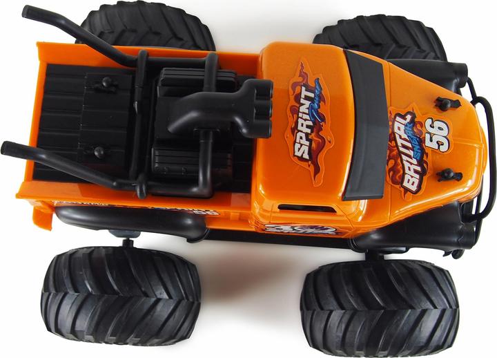 Produktbild Amewi Crazy Monster Truck Elektro Brushed 2WD 1:16 RTR orange (RTR Ready-to-Run)