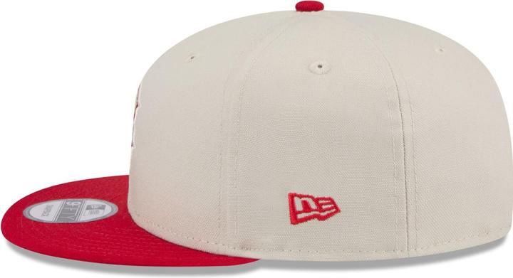 Actual product image New Era 9Fifty Snapback Cap - FLORAL Boston Red Sox stone