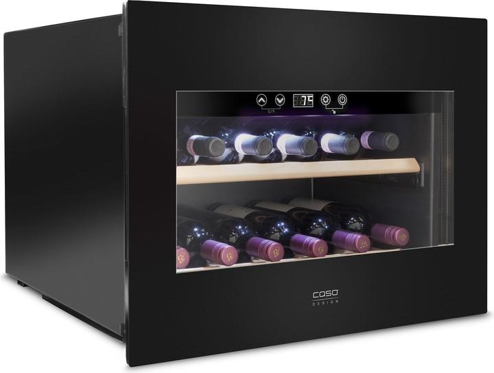 Image du produit Caso Cave à vin encastrable Wine DeLuxe E 18, Droite, Réversible