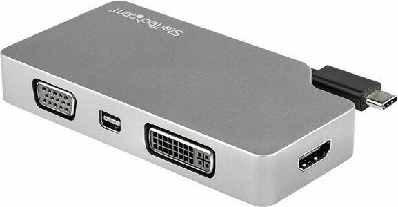 Produktbild StarTech USC-c auf (VGA, DVI, HDMI, Mini DP, 10.40 cm)