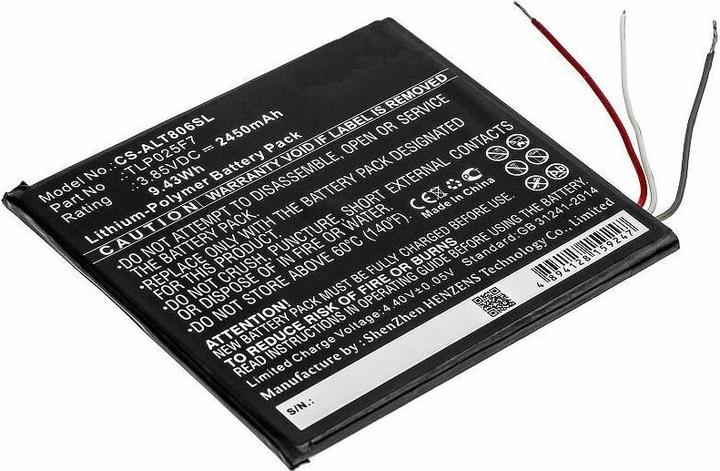 CoreParts Battery for Alcatel Tablet
