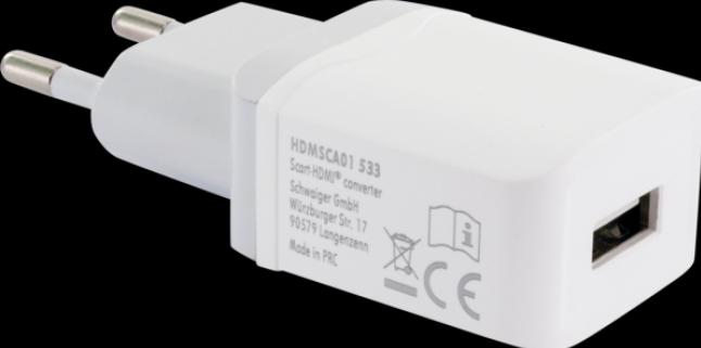 Actual product image Schwaiger HDMI to Scart Connection Converter (Digital -> Analog)