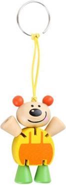 Actual product image small foot Keychain Display, 24 pcs.