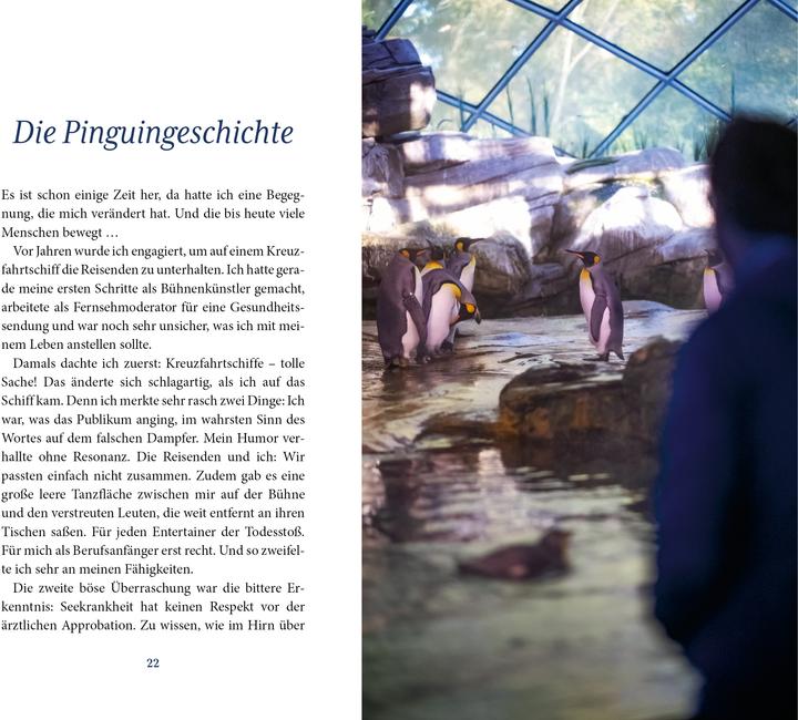 Actual product image Der Pinguin, der fliegen lernte (German, Corner species of Hirschhausen, 2025)