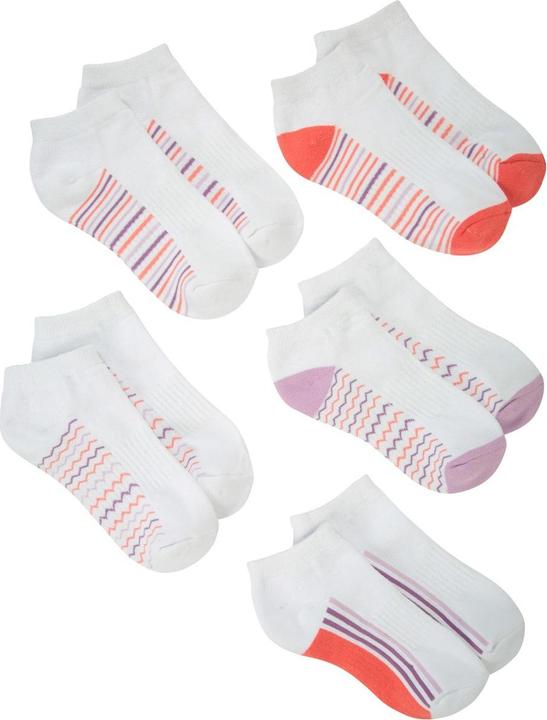 Produktbild Mountain Warehouse Childrens/Kids Trainer Socks (Pack of 5) (5er Pack, 28 - 31)