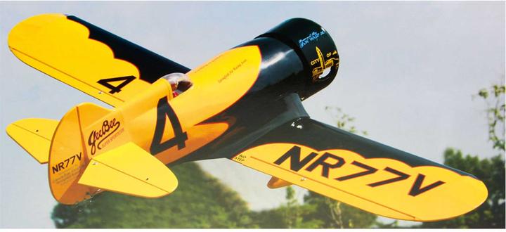 Actual product image Seagull Models geebee 120 arf in wood construction for burner drives (Multi motor)