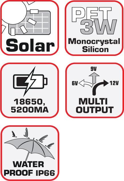 Immagine prodotto Braun Photo BRAUN Solarpanel für Wildkameras 5200mAH