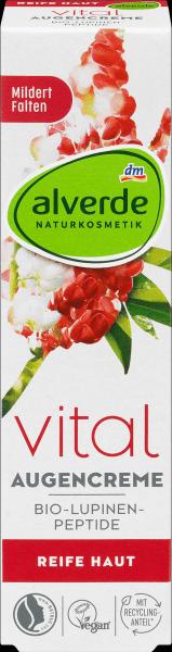 Produktbild dm alverde Vital Augencreme (Crème, 15 ml)