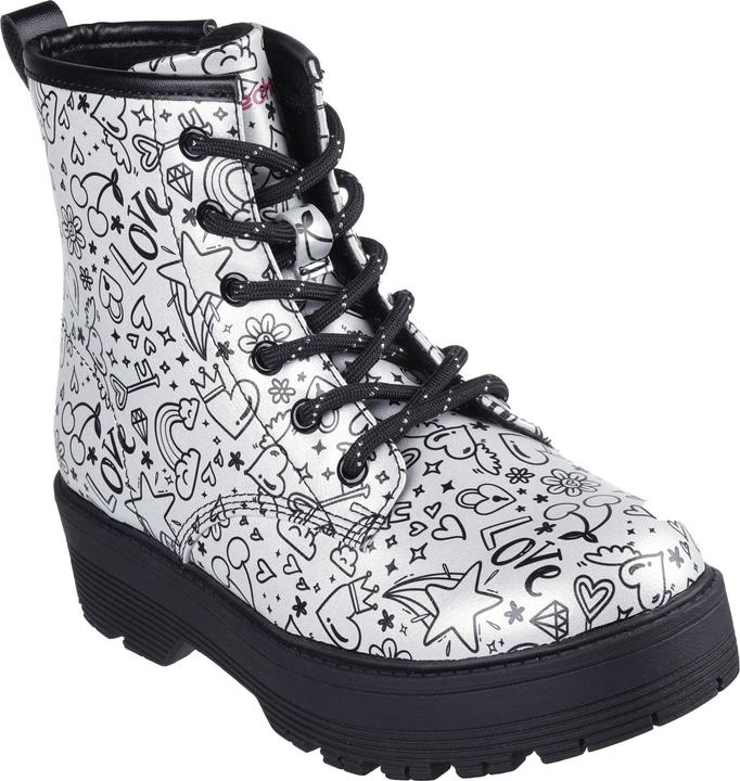 Actual product image Skechers girl's boots gravlen hi (28)