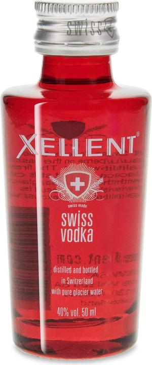 Actual product image Distillerie Willisau Xellent Swiss Vodka (1 x 5 cl)