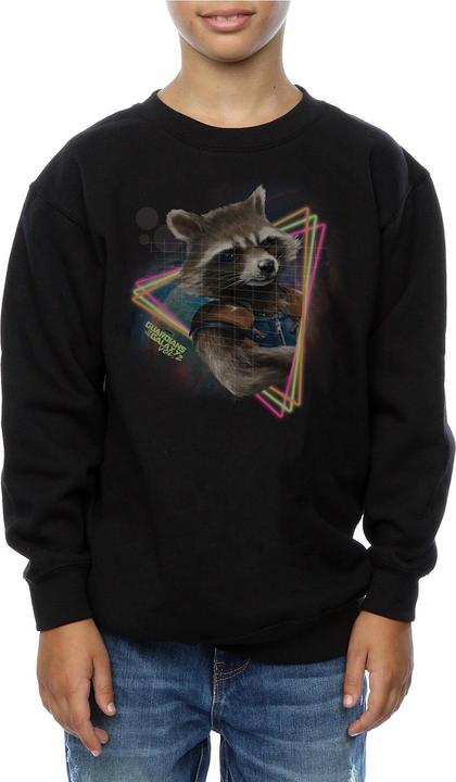 Immagine prodotto Guardians Of The Galaxy Neon Rocket Felpa Ragazzi (140, 146)