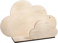 Image du produit Rayher Nuage d'étagère en kit en bois, FSCMixCred, na