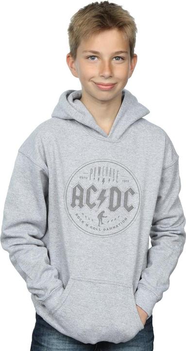 Produktbild AC/DC Rock N Roll Damnation Black Kapuzenpullover Jungen (128)