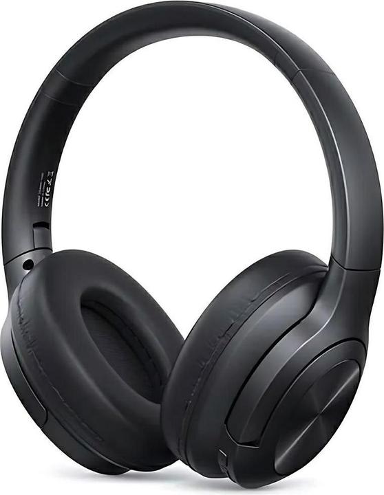 Produktbild Usams Słuchawki nauszne Bluetooth 5.3 US-YH Series czarny/black TDLYEJYS01 (USAMS-YH21) (ANC, 70 h, Kabelgebunden)