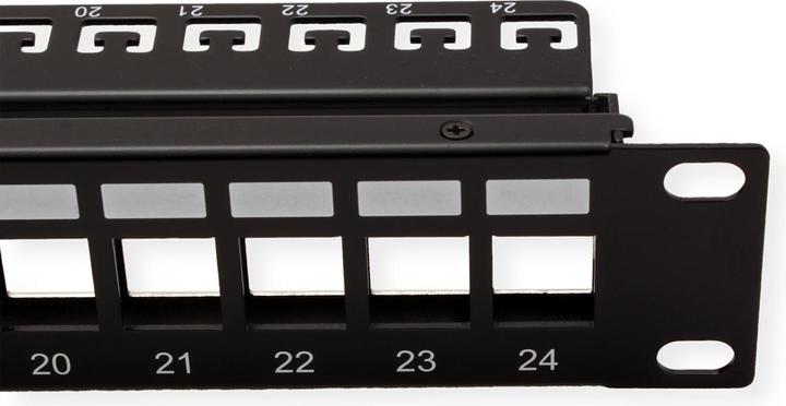Actual product image Roline 19" patch panel