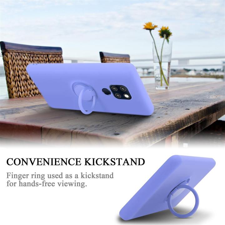 Actual product image Cadorabo TPU Liquid Ring Silicone Case Cover (Mate 20)