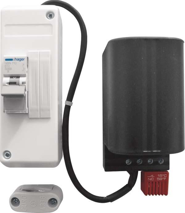 Immagine prodotto Hager Riscaldatore per quadri elettrici ZAY98536 230V/33W 120x200x120