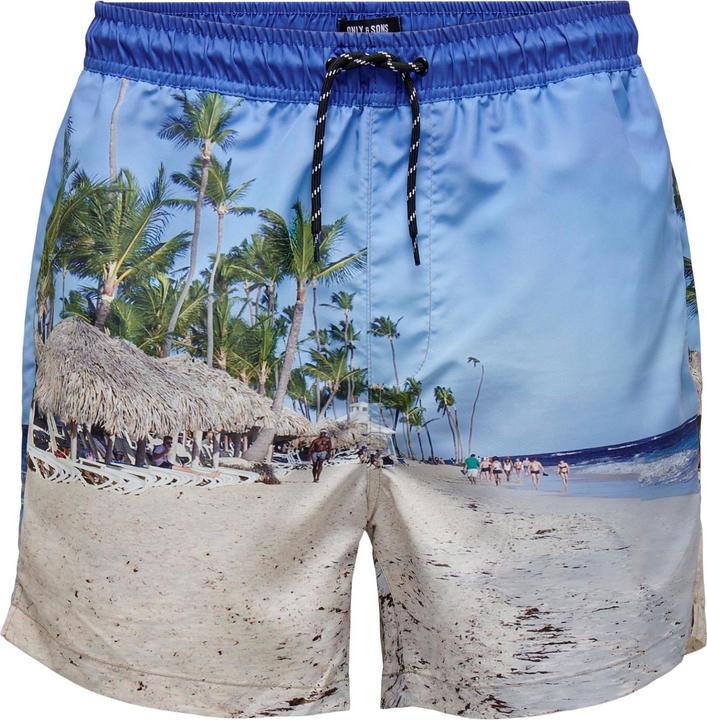 Image du produit Only & Sons Onsted Life Short Swim Beach Aop (L)