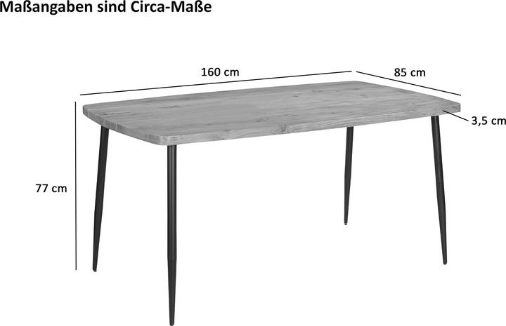 Actual product image SAM Irene (160 x 85 x 77 cm)
