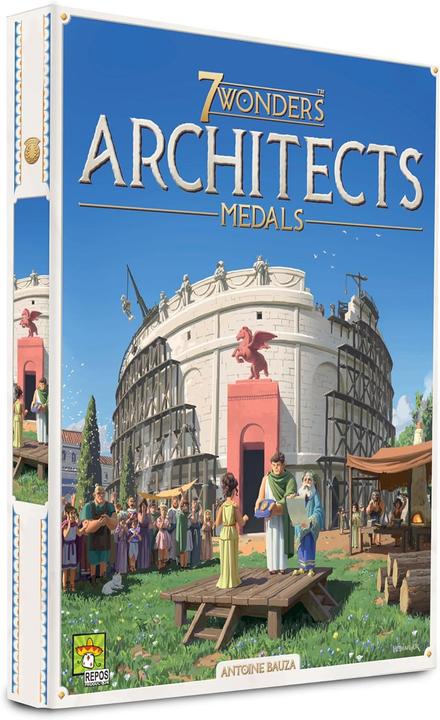 Asmodée 7 Wonders Architects - Medaillen: Italienische Ausgabe (Italienisch)