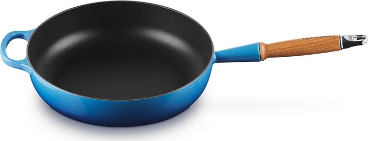 Immagine prodotto Le Creuset Padella Sig 28cm Azzurra (28 cm, Padella per friggere, Ghisa)