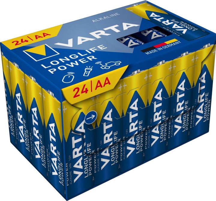 Actual product image Varta Var Long Pow Cube AA 24x (24 pcs., AA, 2960 mAh)