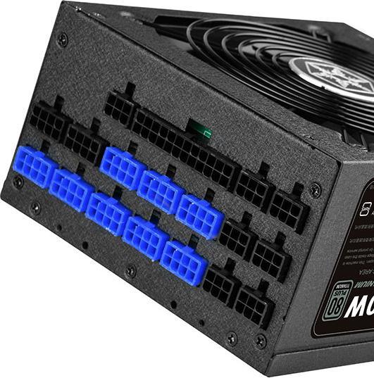 Produktbild Silverstone SST-ST1100-TI v1.1 Strider 80 PLUS Titanium, modular - 1100 Watt (1100 W)