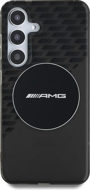 Image du produit Mercedes AMG Transparent Rhombs MagSafe Case for Samsung Galaxy S25 - Black (Samsung Galaxy S25)