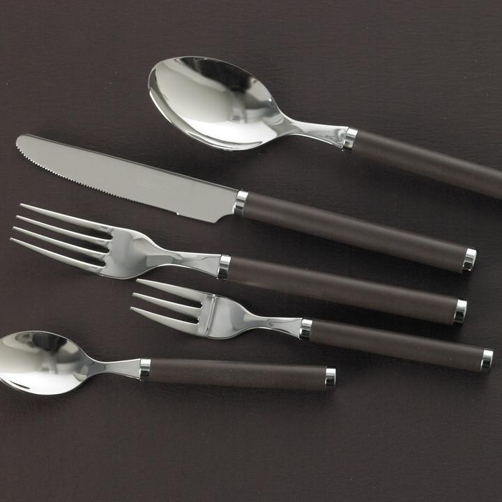 Produktbild Villeroy & Boch Tafelbesteck 24tlg. Play! chocolate brown (24 Stück, Besteck Set)