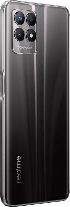 Produktbild realme 8i (128 GB, Space Black, 6.60", Dual SIM + SD, 50 Mpx, 4G)