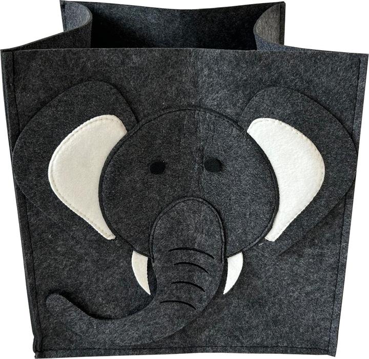 Produktbild HTI-Living Aufbewahrungskorb Elefant eckig (1 x, B, H)