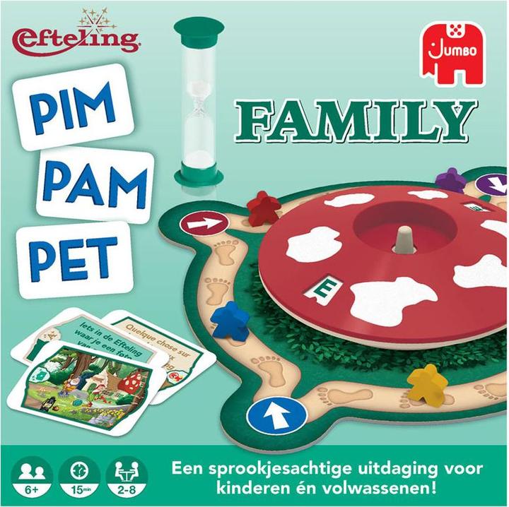 Produktbild Jumbo Pim Pam Haustierfamilie Efteling (Niederländisch)