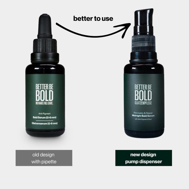 Produktbild Better be bold Bartöl und Glatzenöl - Bald Head & Beard Oil with Diamond Shine-Effect