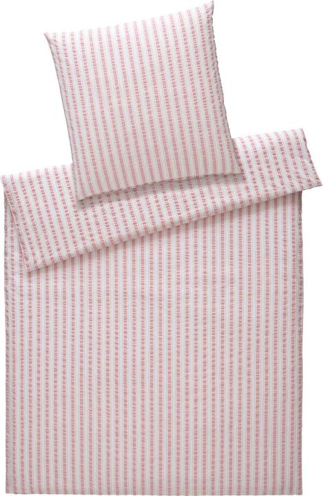Produktbild Elegante Web-Seersucker Bettwäsche Svaneke (Kopfkissenbezug, Kissenbezug einzeln 40x80 cm)